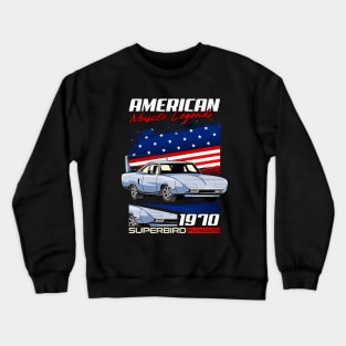 1970 Plymouth Superbird Muscle Car Crewneck Sweatshirt